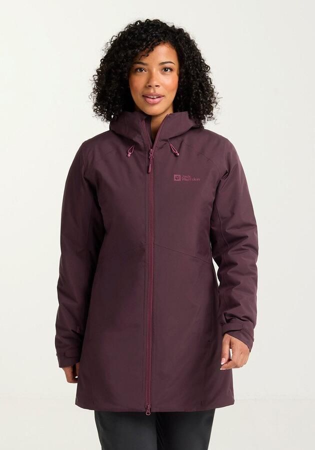 Jack Wolfskin Heidelstein Ins Jacket Women Waterdicht winterjack Dames XXL amaranth - Foto 9