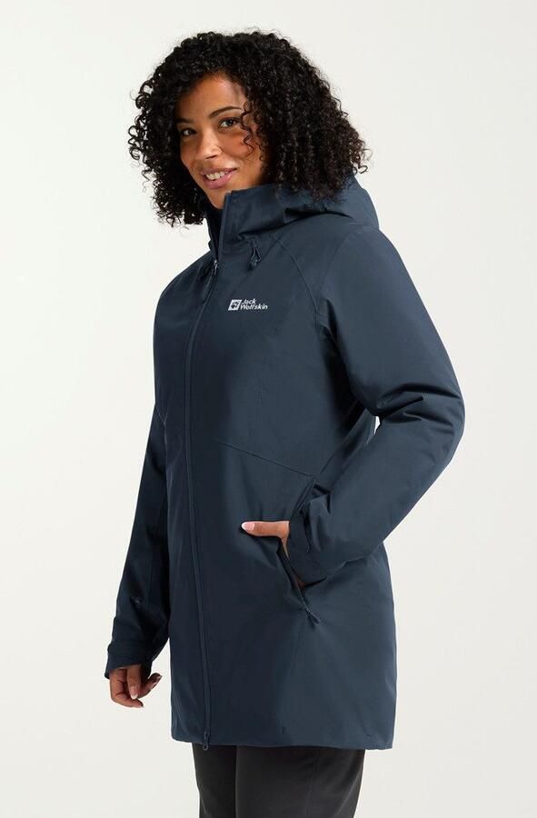 Jack Wolfskin Heidelstein Ins Jacket Women Waterdicht winterjack Dames XXL midnight sky midnight sky - Foto 8
