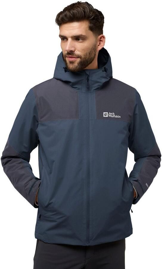 Jack Wolfskin Jasper Ins Jacket Men Waterdicht winterjack Heren XXXL midnight sky midnight sky - Foto 10