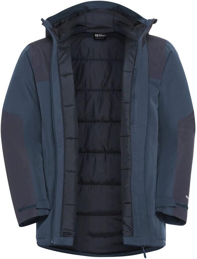 Jack Wolfskin Jasper Ins Jacket Men Waterdicht winterjack Heren XXXL midnight sky midnight sky