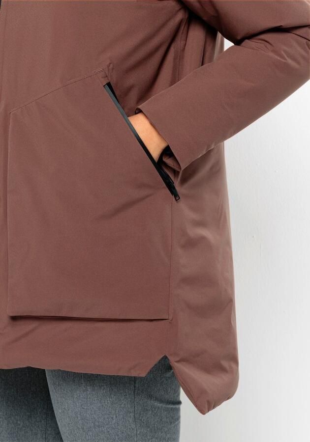 Jack Wolfskin Luisenplatz Jacket Women Waterdicht winterjack Dames XXL wild ginger wild ginger - Foto 3
