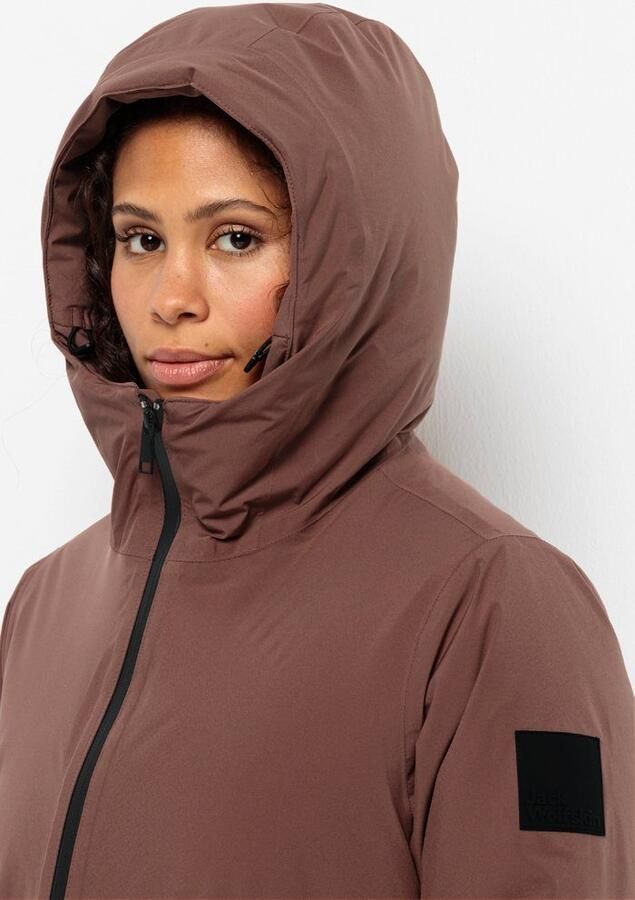 Jack Wolfskin Luisenplatz Jacket Women Waterdicht winterjack Dames XXL wild ginger wild ginger - Foto 2