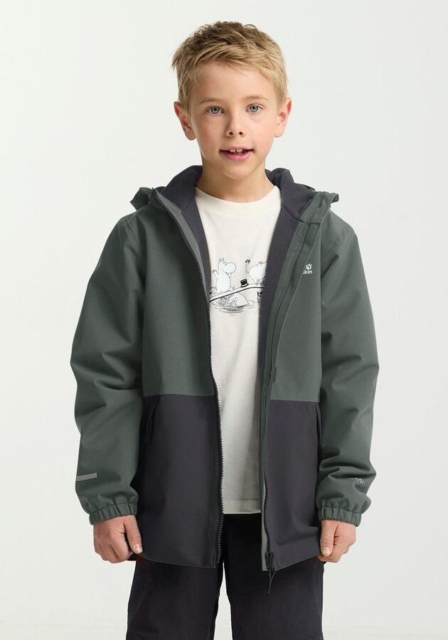Jack Wolfskin Snow Days Jacket Kids Winterjack Kinderen 104 slate green slate green - Foto 3