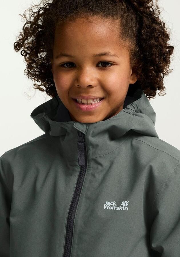 Jack Wolfskin Snow Days Jacket Kids Winterjack Kinderen 104 slate green slate green - Foto 6