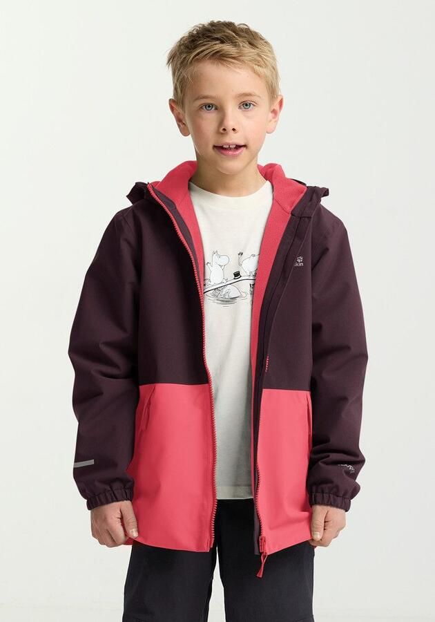 Jack Wolfskin Snow Days Jacket Kids Winterjack Kinderen 104 amaranth - Foto 3