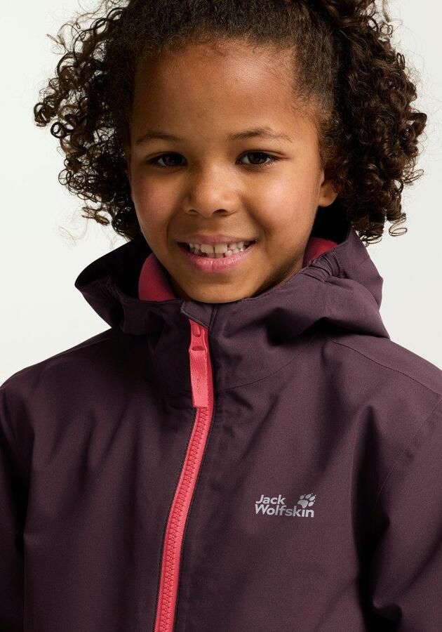 Jack Wolfskin Snow Days Jacket Kids Winterjack Kinderen 104 amaranth - Foto 6