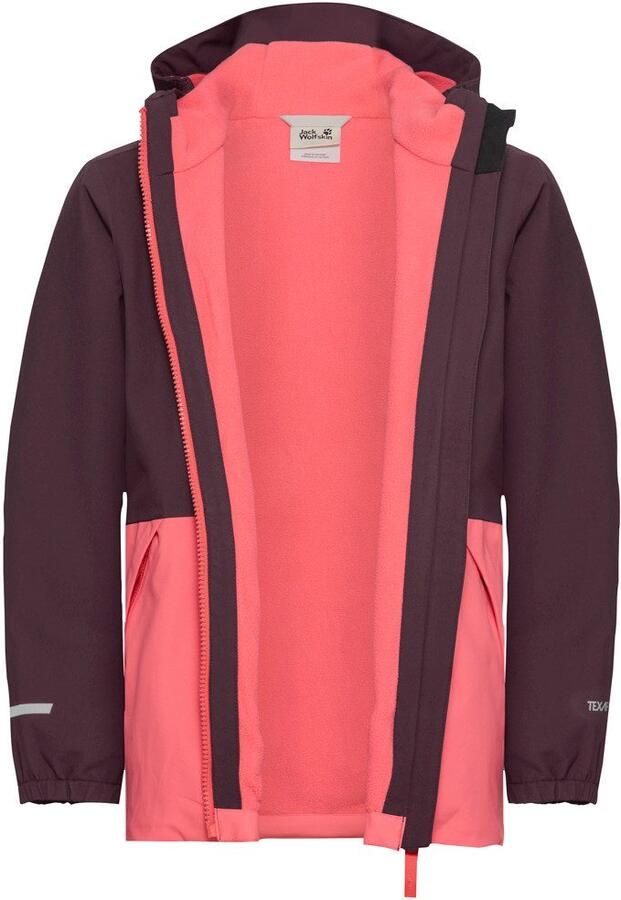 Jack Wolfskin Snow Days Jacket Kids Winterjack Kinderen 104 amaranth - Foto 9