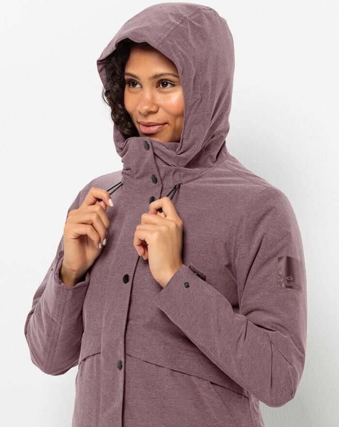 Jack Wolfskin Snowy Park Jacket Women Waterdicht winterjack Dames XXL boysenberry - Foto 2