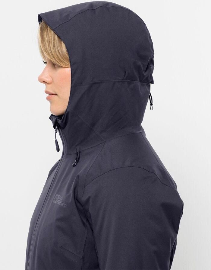 Jack Wolfskin Stirnberg Ins Jacket Women Waterdicht winterjack Dames XXL graphite