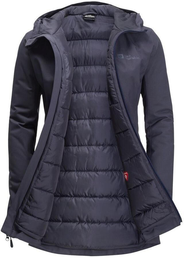 Jack Wolfskin Stirnberg Ins Jacket Women Waterdicht winterjack Dames XXL graphite - Foto 3