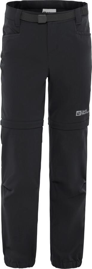 Jack Wolfskin Active Zip Off Pants Kids Zip-Off-broek Kinderen 116 black - Foto 6