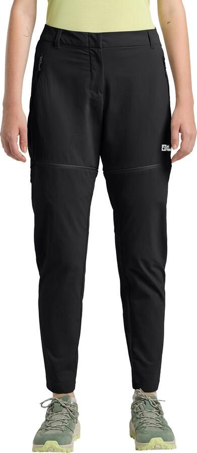 Jack Wolfskin Hikeout Zip Off Pants Women Zip-Off-broek met zonnebescherming Dames 34 black - Foto 7