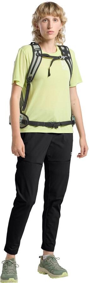 Jack Wolfskin Hikeout Zip Off Pants Women Zip-Off-broek met zonnebescherming Dames 34 black - Foto 6