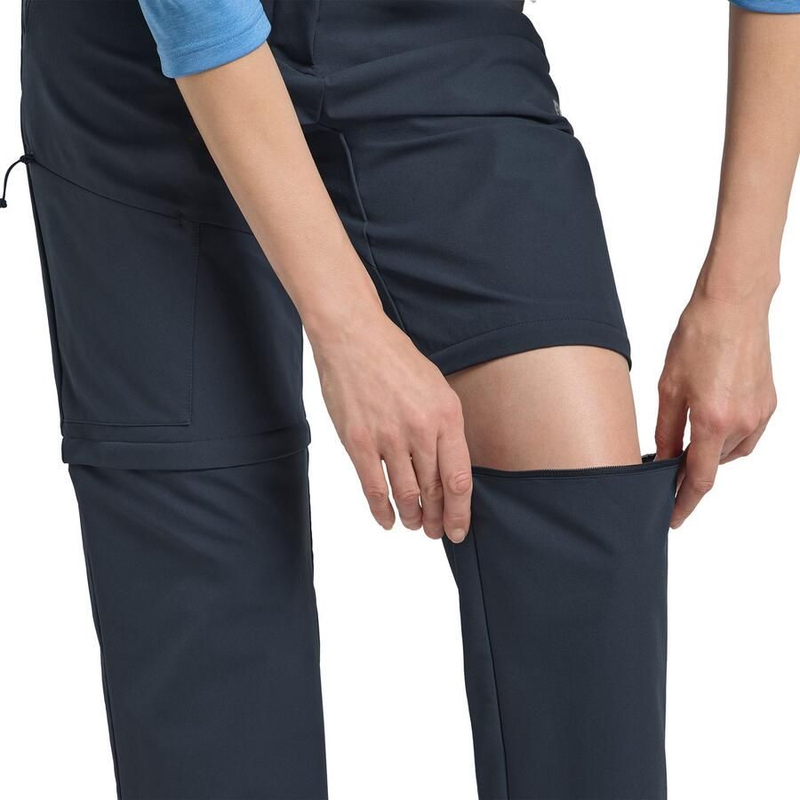 Jack Wolfskin Zip-off-broek PICO TRAIL ZIP OFF PANTS W Ademend & sneldrogend & twee draagvarianten - Foto 2