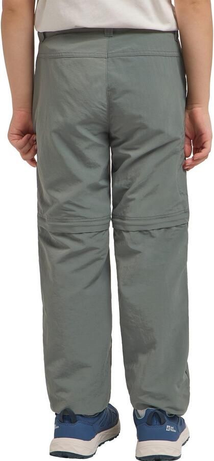 Jack Wolfskin Safari Zip Off Pants Kids Zip-Off-broek kinderen 104 slate green slate green - Foto 4