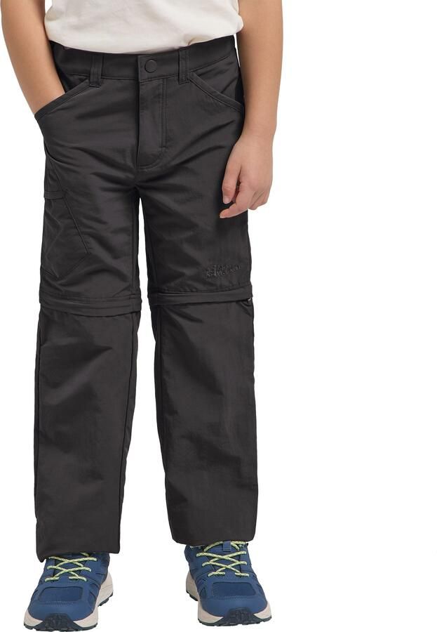 Jack Wolfskin Safari Zip Off Pants Kids Zip-Off-broek kinderen 104 black - Foto 10