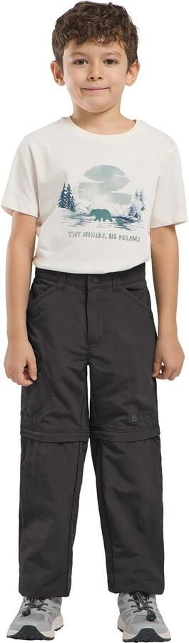 Jack Wolfskin Safari Zip Off Pants Kids Zip-Off-broek kinderen 104 black - Foto 9