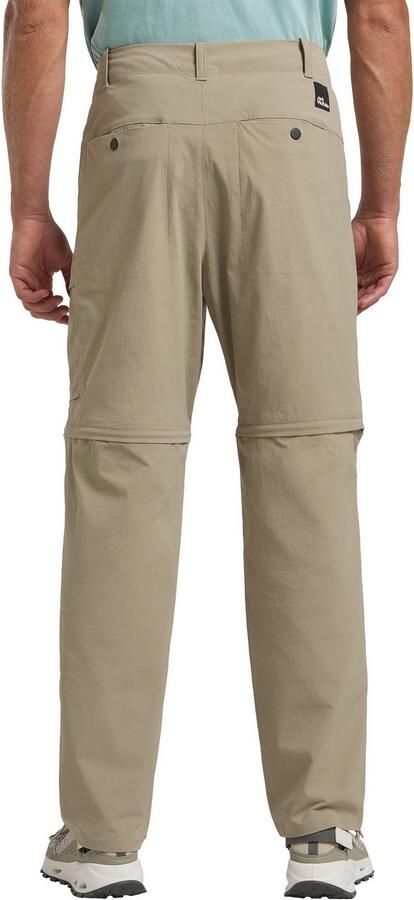 Jack Wolfskin Wagami Zip Off Pants Men Zip-Off-broek met zonnebescherming Heren 46 stone - Foto 8