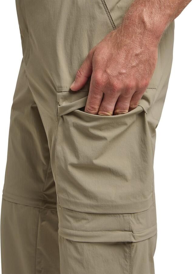 Jack Wolfskin Wagami Zip Off Pants Men Zip-Off-broek met zonnebescherming Heren 46 stone - Foto 3