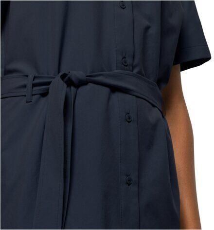 Jack Wolfskin Holiday Midi Dress Zomerjurk Dames XXL blue night blue - Foto 4