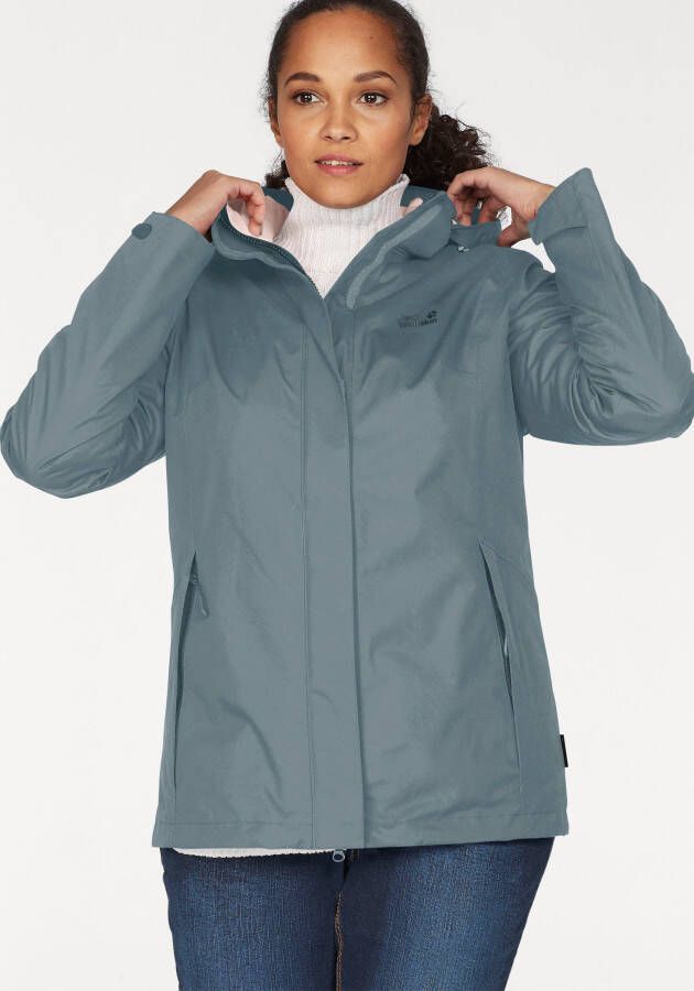 Jack Wolfskin Outdoorjack TOCORA Winddicht & waterafstotend & ademend