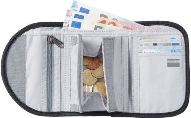 Jack Wolfskin Cashbag Pouches&Wallets Rfid Portemonnee met klittenbandsluiting en RFID-bescherming one size phantom