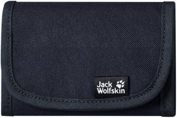 Jack Wolfskin Mobile Bank Stoffen portemonnee met klittenbandsluiting one size blue night blue