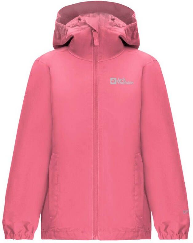Jack Wolfskin Flaze Jacket Kids Regenjack Kinderen 104 pink lemonade pink lemonade