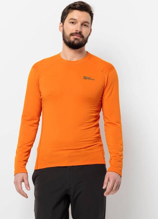 Jack Wolfskin Infinite L S Men Functioneel shirt Heren XXL oranje blood orange
