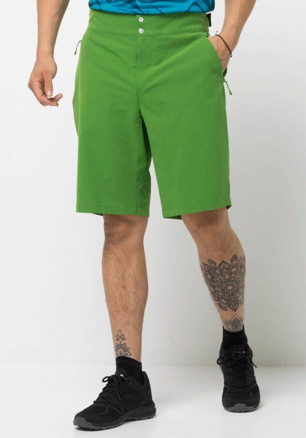 Jack Wolfskin Gradient Short Men Korte fietsbroek Heren 48 groen basil green