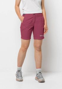 Jack Wolfskin Hilltop Trail Shorts Women Wandelbroek Dames 34 sangria red sangria red