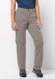 Jack Wolfskin Activate Light Zip Off Women Zip-off-softshellbroek dames 38 bruin moon rock - Thumbnail 1