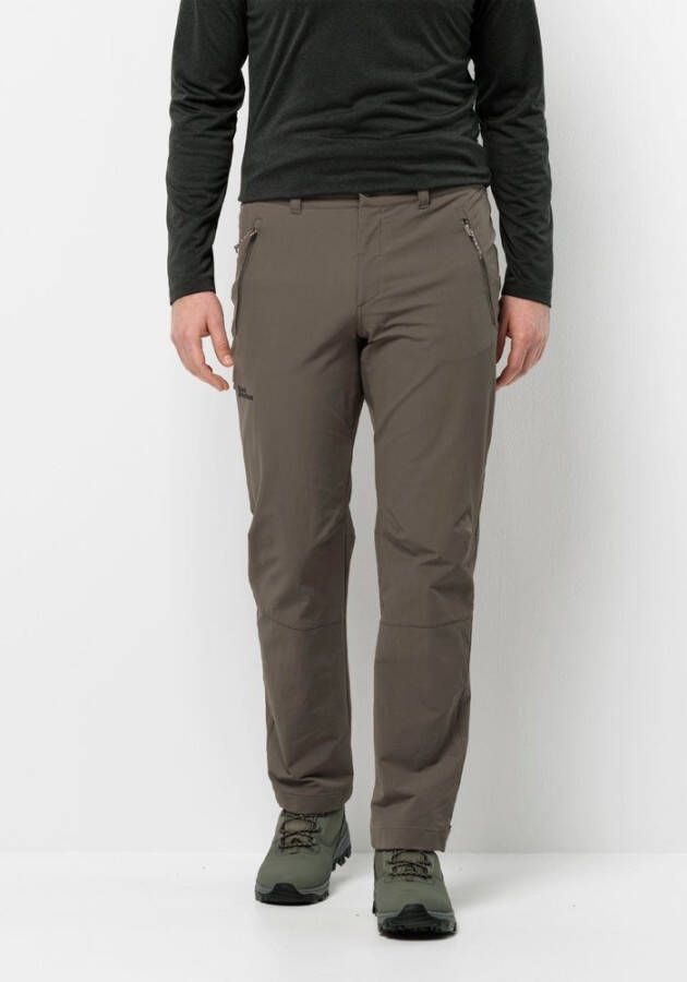 Jack Wolfskin Activate Extended Version Pants Men Softshell-wandelbroek Heren 46 cold coffee cold coffee