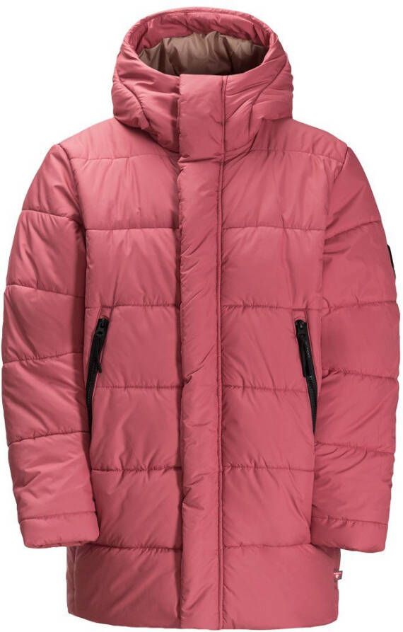 Jack Wolfskin Teen Ins Long Jacket Youth Winterjack Tieners 176 soft pink soft pink