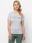 Jack Wolfskin Crosstrail Graphic T-Shirt Women Functioneel shirt Dames XXL white cloud white cloud - Thumbnail 1
