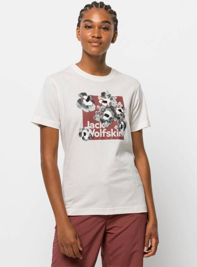 Jack Wolfskin T-shirt FLORELL BOX T W