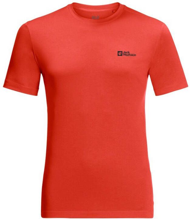 Jack Wolfskin Hiking S S Graphic T-Shirt Men Functioneel shirt Heren 3XL rood strong red - Foto 2