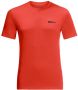 Jack Wolfskin Hiking S S Graphic T-Shirt Men Functioneel shirt Heren 3XL rood strong red - Thumbnail 1