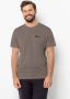 Jack Wolfskin Hiking S S Graphic T-Shirt Men Functioneel shirt Heren XL cold coffee cold coffee - Thumbnail 1