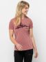 Jack Wolfskin Hiking S S T-Shirt Women Dames T-shirt XXL blush powder blush powder - Thumbnail 2