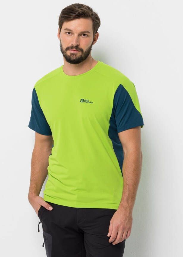 Jack Wolfskin Narrows T-Shirt Men Functioneel shirt Heren XL fresh green fresh green