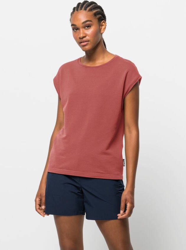 Jack Wolfskin Sommerwald T-Shirt Women Functioneel shirt Dames XL faded rose faded rose
