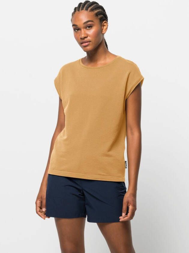 Jack Wolfskin Sommerwald T-Shirt Women Functioneel shirt Dames L honey yellow honey yellow - Foto 1