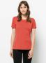 Jack Wolfskin Tech T-Shirt Women Functioneel shirt Dames S red hot coral - Thumbnail 1