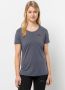 Jack Wolfskin Tech T-Shirt Women Functioneel shirt Dames XS dolphin - Thumbnail 2