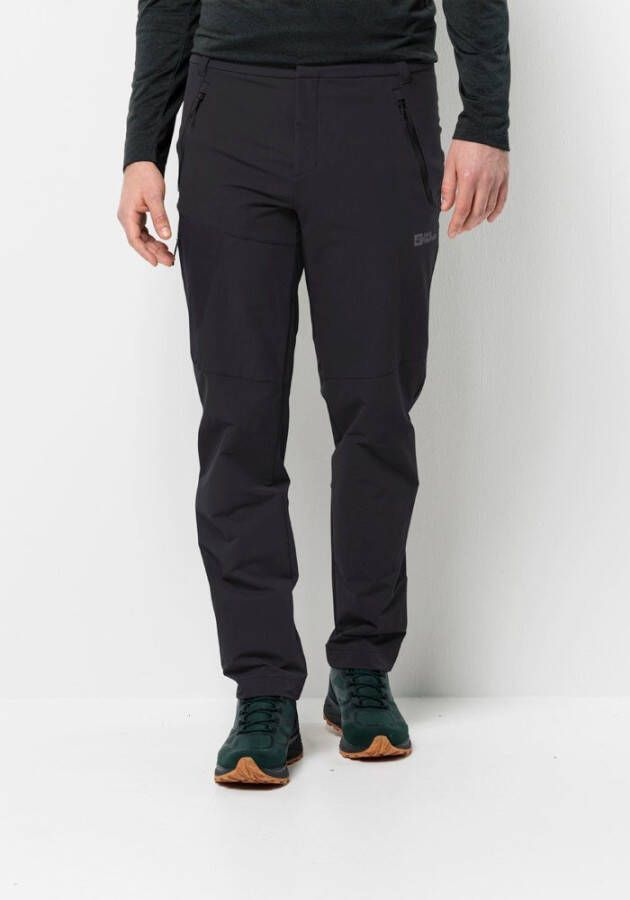 Jack Wolfskin Glastal Winter Pants Men Lange broek Heren 46 black