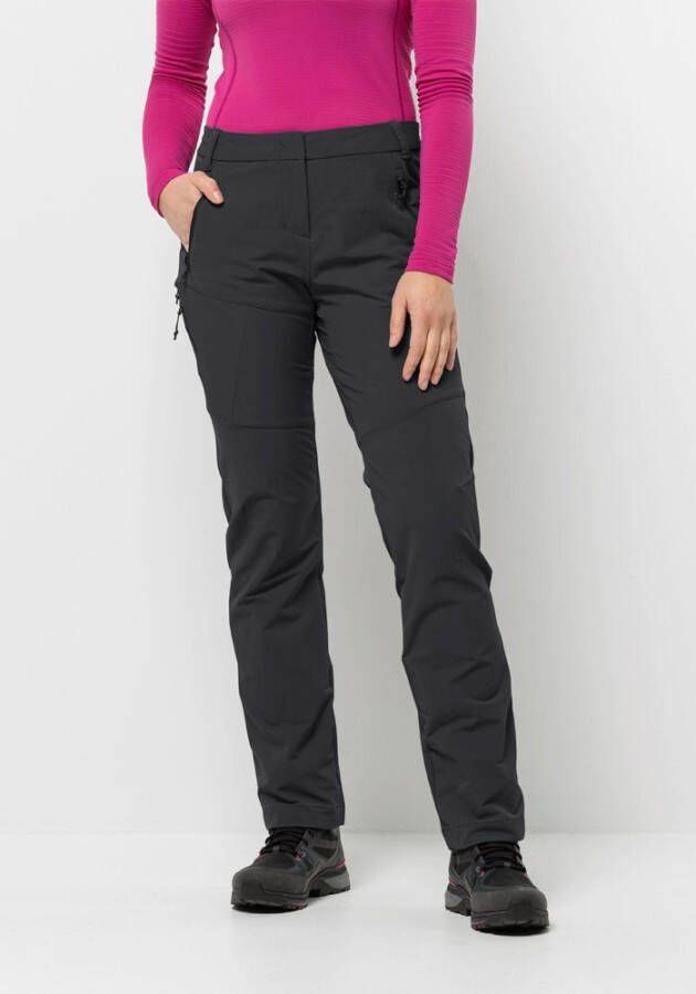 Jack Wolfskin Glastal Winter Pants Women Lange broek Dames 34 black