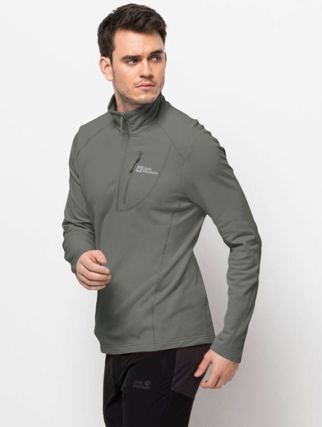 Jack Wolfskin Kolbenberg HZ Men Fleece trui Heren XL gecko green gecko green