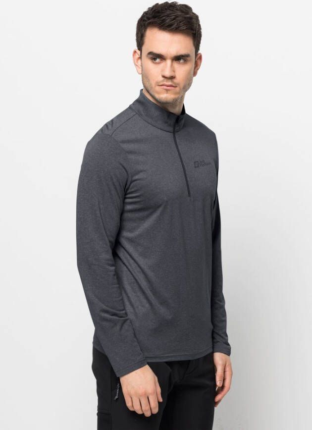 Jack Wolfskin SKY Thermal HZ Men Functioneel shirt met lange mouwen Heren S ebony
