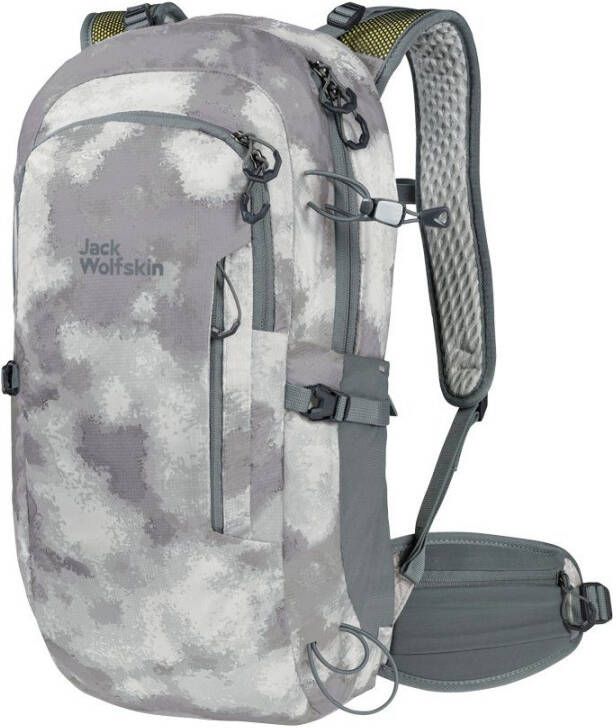 Jack Wolfskin Athmos Shape 20 Duurzame lichte wandelrugzak one size silver all over silver all over